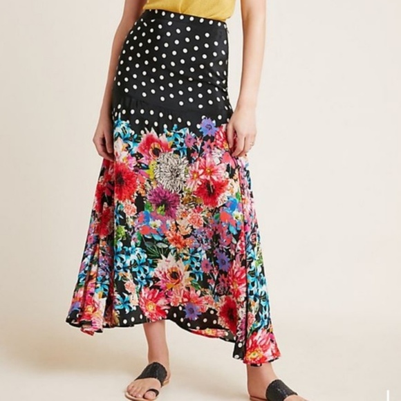 Anthropologie Dresses & Skirts - Anthro Pattern Play Maxi Skirt Size L